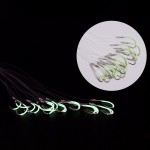 New Arrival  Luminous Fishing hooks Authentic Barbed Hook With Fishing Line Overturned Fish Hook 12# 14# 16# 18#