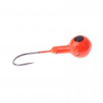 New Arrival Fish Hook 10Pcs Red Lead Round Jig Head Fishing Lures Bait Hook Fish Tackle 5g 35mm Fishing Hooks for Sea River Lake