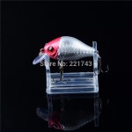 New Arrival Promotion Sale 1PCS 5 Colors Small Hard Crank Crankbaits Fishing Bait 6cm/8.8g Topwater Wobbler Treble Hooks Tackle