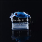 New Arrival Promotion Sale 1PCS 5 Colors Small Hard Crank Crankbaits Fishing Bait 6cm/8.8g Topwater Wobbler Treble Hooks Tackle