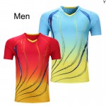 New Badminton Game Men's Shirt   ,  badminton Jerseys Quick Dry t-shirt badminton Sports t shirt  Y36168