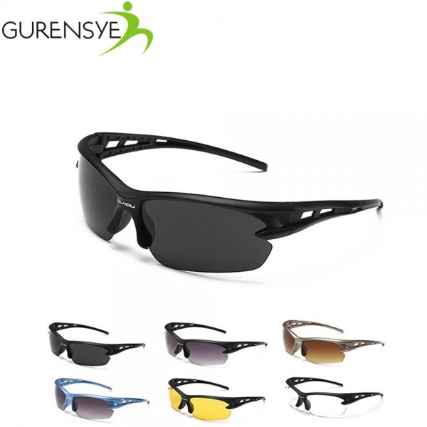 New Gurensye Sports Glasses Cycling Eyewear Bicycle Glasses MTB Bike Bicycle Riding Fishing Cycling Sunglasses Oculos Ciclismo
