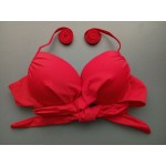 New HOT black and red color swimwear push up bikini set sexy bandage Bikini Bathing suit M-XL plus size