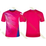 New Malaysia player Badminton Game Shirt  Men's , badminton Jerseys Quick Dry Sportswear , table tennis shirt  Y36115