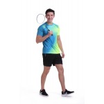 New Quick Dry breathable badminton shirt Women / Men badminton table tennis shirt , sports sleeve T Shirts 1002