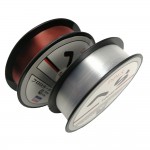 New Style 100m Sea Fishing Lin Wear Resisting Lure Nylon Fishing Line Wine Red Transparent for Sea Fishing Lure Fishing