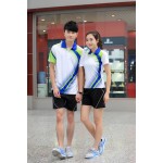 New badminton wear sets , Badminton jersey , Men / Women Tennis Sports QuickDry clothes , Badminton uniforms Y36159AB
