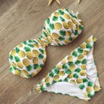 New bandage beach strapless swimwear bikinis 2016 women swimsuit sexy bikini brazilian set biquini bathing suits 485