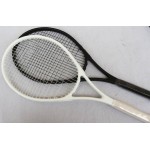 No Brand Logo Tennis Racket Carbon Aluminum Alloy Tennis Racquets Pure Simple Style Racquete De Tenis Hand-Painted Custom Tenis