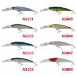 Noeby 120mm 32g Big Minnow Lure for Trolling Fishing Hard Bait Floating 0-5m VMC Hooks Isca Artificial Para Pesca Leurre Peche