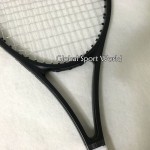 OEM Black customs Tennis Racquets 100% graphite  tennis rackets Full black 41/4,43/8,41/2 Free shipping