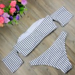 Off Shoulder Bikini Women's Beach 2017 Brazilian May Bikinis Set Secret Sex Bath Top New Swimwear Female Swimsuit Indoor 2497