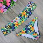 Off Shoulder Bikini Women's Beach 2017 Brazilian May Bikinis Set Secret Sex Bath Top New Swimwear Female Swimsuit Indoor 2497