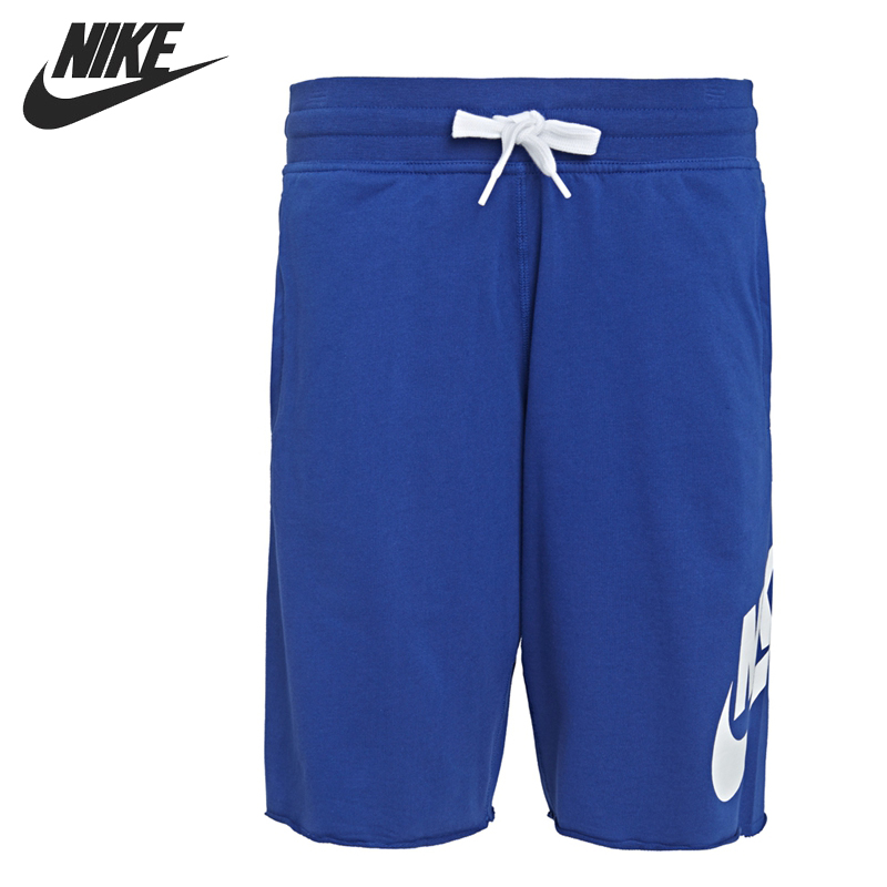 blue nike cotton shorts