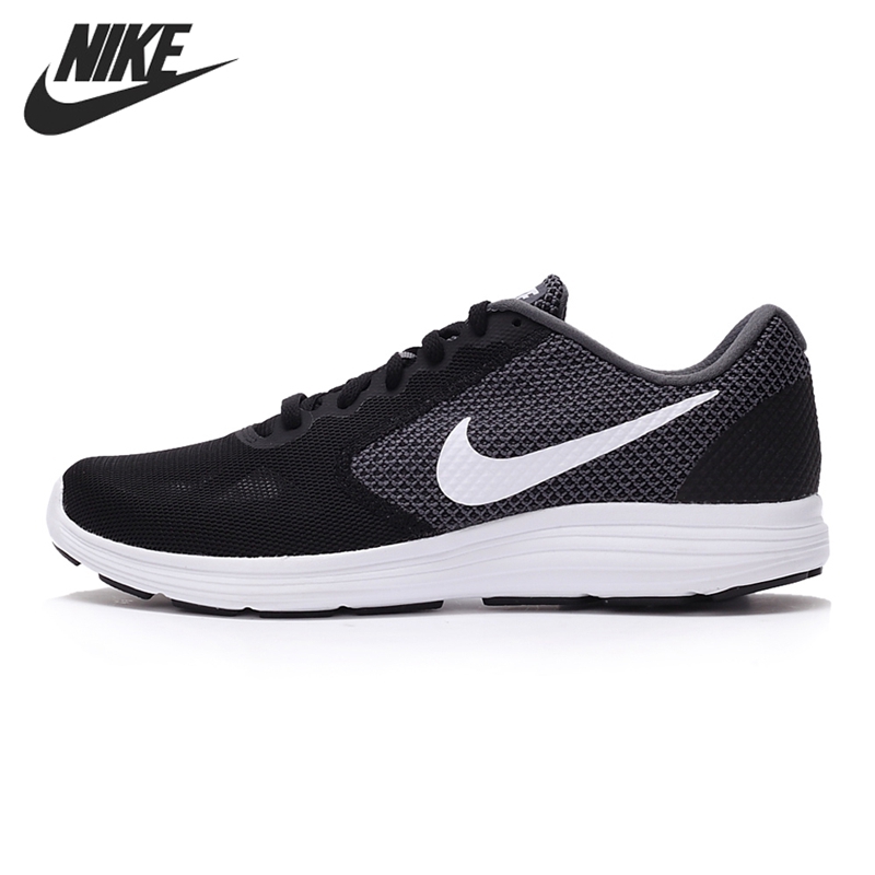 nike men's revolution 3 grey running shoes