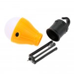 Outdoor Camping Lamp Hanging Tent Light 3 LED Bulb Camping Lanterns Portable Hiking Fishing Lights Lantern