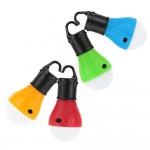 Outdoor Camping Lamp Hanging Tent Light 3 LED Bulb Camping Lanterns Portable Hiking Fishing Lights Lantern