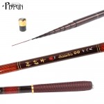 Pisfun 3.0-7.2M Stream Fishing Rod Carbon Fiber Telescopic Fishing Rod Ultra Light Carp Fishing Pole