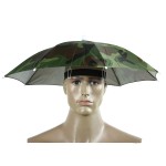 Portable 55cm Umbrella Hat Sun Shade Lightweight Camping Fishing Hiking Festivals Outdoor Brolly Free Shipping