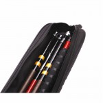 Portable Canvas Fishing Rod Pole Bag Fishing Tackle Bag 85CM 120CM Double Layer Fishing Accessories Equipment Accessories