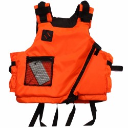 Professional outdoor adult life vest life jacket swim vest fishing accessory, 45cm,EPE material, Nylon oxford fabric