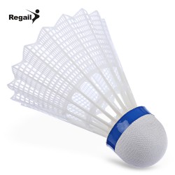 REGAIL 500 Shuttlecock 6pcs / Set Gym Exercise Training Nylon Badminton Ball High Quality Durable Badminton Shuttlecock Nylon