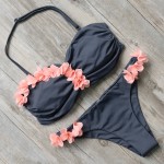 RUUHEE New Design Bikini 2017 Swimwear Women Swimsuit Push up Floral Bikini Set Biquini Bathing Suit Maillot De Bain Beachwear 