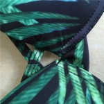 Rainforest bikini push up biquini 2017 women bikinis tropical print swimsuit green monokini Sexy Swim wear swimwear female H290