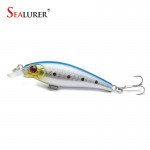 SEALURER  Minnow Fishing Lure With 6# Hooks Fish Wobbler Pesca Tackle Crankbait Artificial  Hard Bait Swimbait