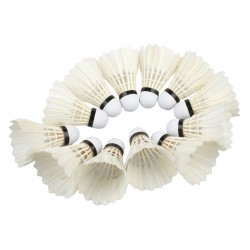 SHUANGLIAN Top Brand 12x Professional Durable Shuttle Cock First Grade Badminton Shuttlecock Training Match