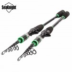 SeaKnight BASHER 2.1M/2.4M Telescopic Lure Fishing Rod Casting Type 7-28g Lure Weight Anti-scratch Paint Carbon Rod 6SEC/7SEC