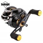 SeaKnight LYCAN 12BB Baitcasting Fishing Reel 7.0:1 Baitcasting Reel Fishing Magnetic Brake System Carbon Max Drag 5KG/11LB