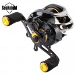 SeaKnight LYCAN 12BB Baitcasting Fishing Reel 7.0:1 Baitcasting Reel Fishing Magnetic Brake System Carbon Max Drag 5KG/11LB