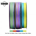 SeaKnight Monster W8 Multi-Color 8 Strands Fishing Line Braid 300M Wide Angle Technology PE Lines For Sea Fishing Wire 20-100LB 