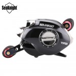 SeaKnight VIPER 12BB Baitcasting Fishing Reel 6.3:1 / 7.0:1 Baitcasting Reel Centrifugal & Magnetic Brakes Carbon Max Drag 7.5KG