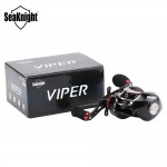 SeaKnight VIPER 12BB Baitcasting Fishing Reel 6.3:1 / 7.0:1 Baitcasting Reel Centrifugal & Magnetic Brakes Carbon Max Drag 7.5KG