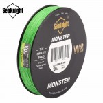 SeaKnight W8 300M 8 Strand Weaves Fishing Lines PE Braided Multifilament Fishing Rope Wide Angle Braided Technology 20-100LB 