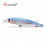 Sealurer Brand 1PCS Laser Minnow Fishing Lure 11CM 13G pesca hooks fish wobbler tackle crankbait artificial japan hard bait