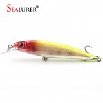 Sealurer Brand 1PCS Laser Minnow Fishing Lure 11CM 13G pesca hooks fish wobbler tackle crankbait artificial japan hard bait