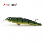 Sealurer Brand 1PCS Laser Minnow Fishing Lure 11CM 13G pesca hooks fish wobbler tackle crankbait artificial japan hard bait