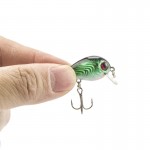 Sealurer Brand 1pcs 1.5g 3cm Topwater Crazy Wobbler Japan Mini Fly Fishing Crankbait Minnow Lure Floating Hard Baits 1pcs/lot