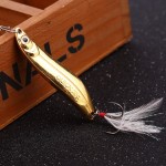 Sougayilang 15-30g Metal Fishing Lures Hard Baits 4 kinds Spoon Fishing Lures Mepps Winter Fishing Lures