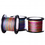 Sougayilang No.0.4-8 500M Braided Fishing Line Colorful Multifilament PE Braided Wire 12-70LB Super Strong Fishing Braided Lines