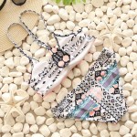 TQSKK Bikinis Women 2017  Swimwear Female Bikini Swimsuit Brazilian Beach Bathing Suits Retro Vintage Print Beachwear Biquini