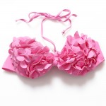 TRANGEL 2017 Summer Floral Flower Swimwear bikini brazilian Push Up Swimsuit Beach women bathing suit pink maillot de bain