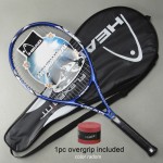 Tennis beginner's racket Head Carbon fiber Tennis Racket Racquets Equipped with Bag and 1pc overgirp Tennis Grip Size: 4 1/4