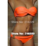 Wholesale Newest Summer Sexy Bikini Women Swimwear Occidental Secret Beach Swimsuit 10 Colors S M L XL #OL054