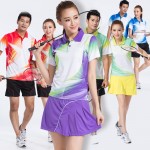 Women Tennis Sport Set ( Polo + Shorts) Badminton and Table Tennis Sportswear Quick Dry Y01