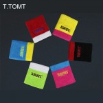 Wrist Support Protect Brand Wristband Aolikes 1 Pair Multicolor Common Basketball Badminton Sports Protection Wristbands