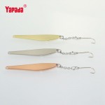 YAPADA Ice Fishing 506 Tongue 8g 66mm Multicolor Metal Jigging Spoon Fishing Lures